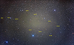 Barnard 219, labeled image